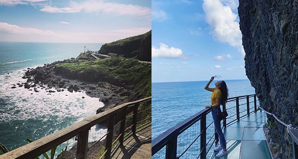 台灣絕美玻璃步道 享受太平洋無邊際海岸線｜台灣旅遊｜放假去邊