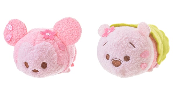 日本迪士尼“TSUM TSUM”櫻花系列 少見全身粉紅色值得收藏｜日本購物｜放假去邊