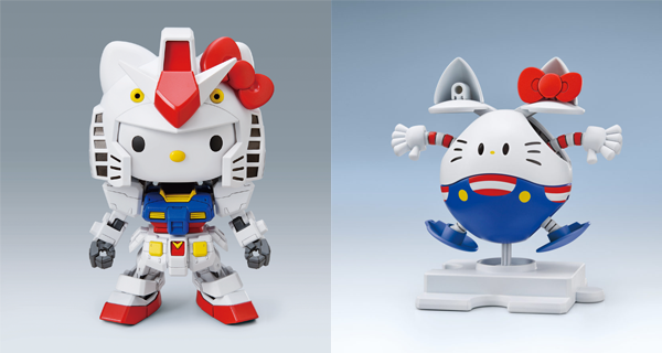 Hello Kitty x 機動戰士高達 限定發售「Kitty高達模型」｜日本購物｜放假去邊