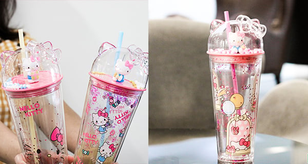 泰國7-11 X  Sanrio限量產品 「Hello Kitty水杯」fans一定要有｜泰國購物｜放假去邊