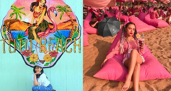 泰國Tutu Beach粉紅梳化沙灘 夏威夷風情打卡超夢幻｜泰國旅遊｜放假去邊