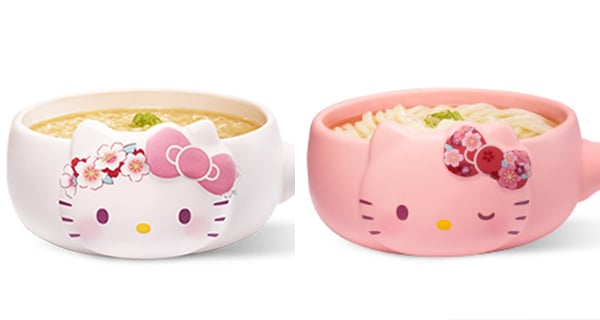 台灣櫻花Hello Kitty造型牛奶鍋 用嚟食麵非常療癒｜台灣購物｜放假去邊