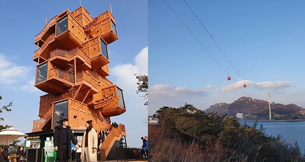 韓國海上纜車盡覽美景 展望台俯瞰木浦市｜韓國旅遊｜放假去邊