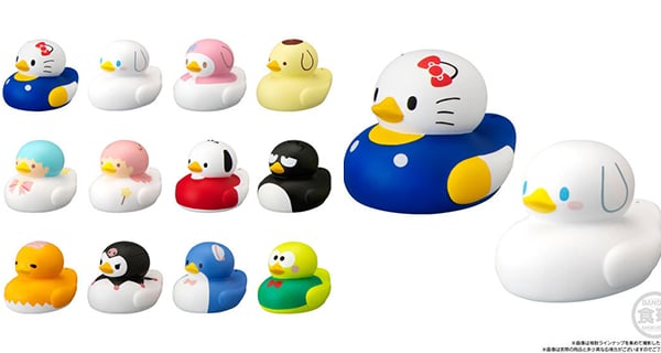 日本SANRIO「洗澡小鴨」連蛋黃哥都變咗做可愛嘅鴨仔｜日本購物｜放假去邊