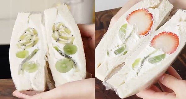 健康花花水果三文治 喺屋企都好可以食得開心啲｜日本美食｜放假去邊