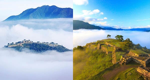 日本雲層上嘅遺世城跡 存在於雲海中嘅天空之城｜日本旅遊｜放假去邊