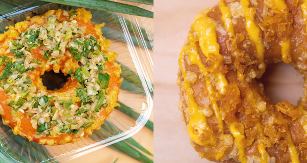 特製酥炸脆皮超滋味！台北邪惡鹹蛋黃冬甩｜台灣美食｜放假去邊