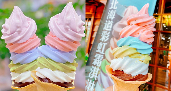 台灣彰化「北海道彩虹雪糕」一次過滿足你六種味道！｜台灣美食｜放假去邊