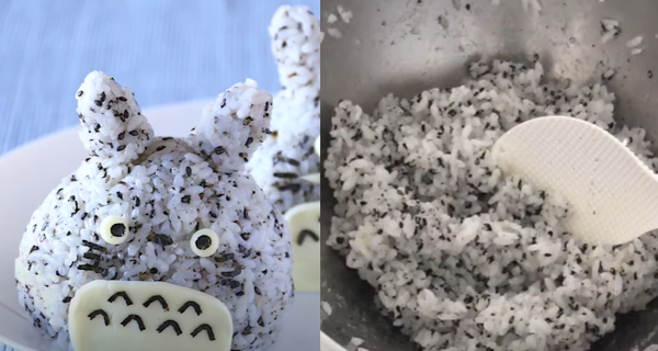 【簡易料理】大人細路都鍾意！3分鍾就做到嘅超可愛龍貓飯糰｜香港美食｜放假去邊