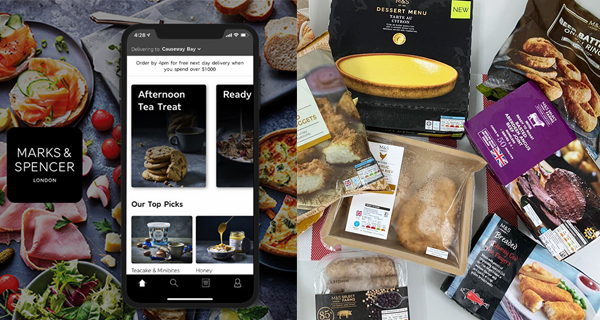 【小編開箱】美食送上門！英國馬莎M&S全新食品購物App上線啦 首次下單即減 HK$100｜香港購物｜放假去邊