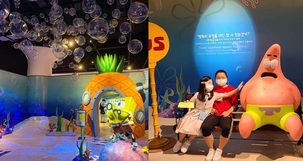 首爾海綿寶寶主題展覽 超多不同場景俾你瘋狂打卡｜韓國旅遊｜放假去邊