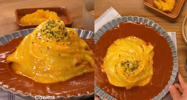 【龍捲風蛋包飯】召集各位廚房達人一齊挑戰！又靚又好食嘅日式蛋包飯｜香港美食｜放假去邊