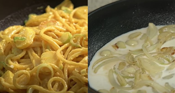 【食譜】搞搞新意思！一齊學整咖哩忌廉意粉｜香港美食｜放假去邊