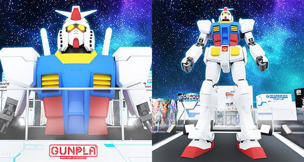 【香港】高達40週年 BANDAI SPIRITS HOBBY EXHIBITION！3米高 RX-78-2半身及全身高達登場｜香港旅遊｜放假去邊