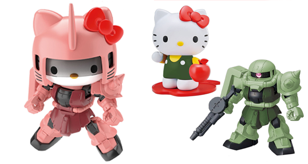 【經典聯乘】渣古 x Hello Kitty周年限定組裝模型 推SDCS系列可愛與型格俱備｜日本購物｜放假去邊