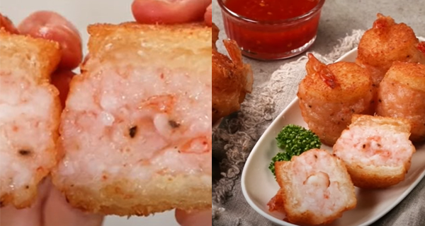 【食譜】邪惡小食之選！一齊學整粒粒蝦多士｜香港美食｜放假去邊