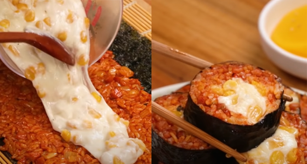 【食譜】新食法！一文教你整邪惡芝士泡菜紫菜包飯｜香港美食｜放假去邊