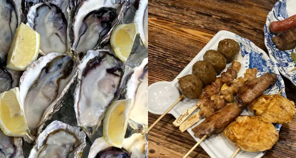 【香港】銅鑼灣任食放題！$288起任食法國生蠔 + 串燒放題｜香港旅遊｜放假去邊