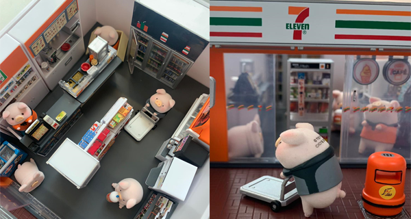 【香港】7-Eleven x TINY x LuLu豬1: 35 比例模型登場！打造屬於自己嘅迷你7仔便利店｜香港購物｜放假去邊