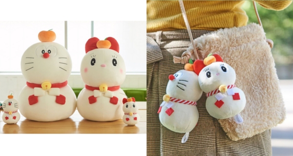 網上有得買喇！日本多啦A夢鏡餅攬枕︱日本購物︱放假去邊