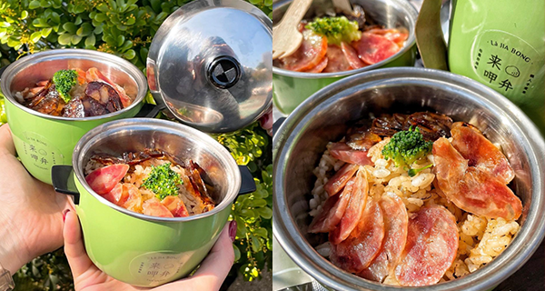 【台中】迷你電鍋中的「黑松露肝腸飯」中西合璧風味獨特搭配可愛造型｜台灣美食｜放假去邊