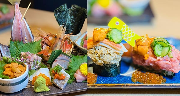 【香港】尖沙咀築地壽司店！三倍大巨無霸壽司｜香港美食｜放假去邊