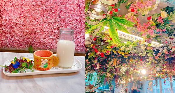 【香港】 銅鑼灣花系餐廳 必食牛奶曲奇杯+龍蝦意粉｜香港美食｜放假去邊