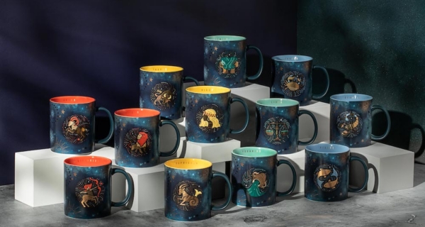 台灣Starbucks新一輪周邊商品！超有質感十二星座馬克杯｜台灣購物｜放假去邊