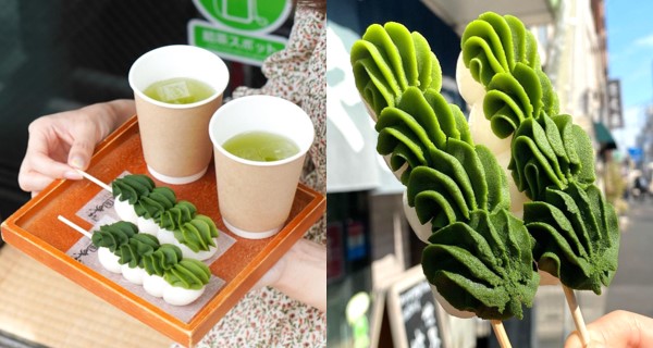 淺草老字號超濃抹茶店 必食一串串漸層抹茶口味糰子！｜日本美食｜放假去邊
