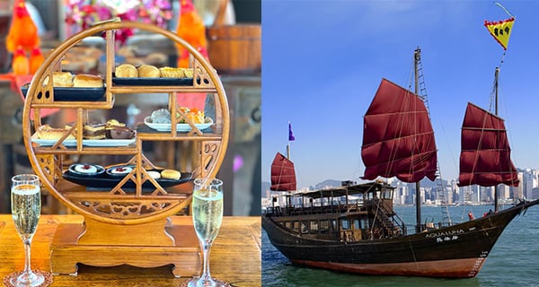 【香港】張保仔帆船海上下午茶限時優惠！低至人均$348起遊船河、歎美食！｜香港美食｜放假去邊