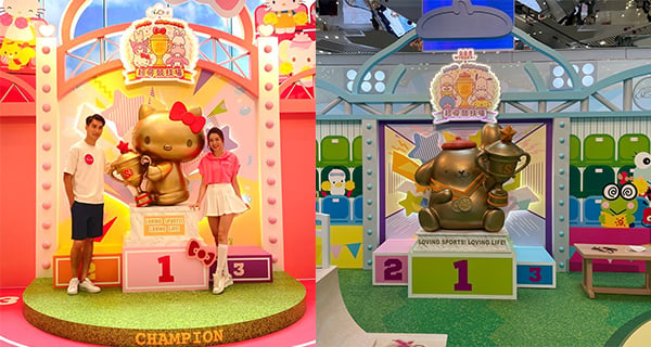 【香港】Sanrio家族齊集銅鑼灣&尖沙咀！全新運動造型+競技打卡位！｜香港玩樂｜放假去邊