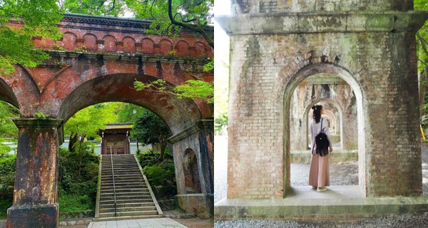 【日本】京都歷史景點～特色紅磚建築設計 必訪古色古香水道橋！ ｜日本旅遊｜放假去邊