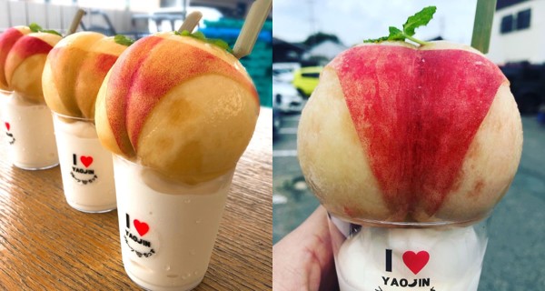夏日限定屁屁水蜜桃雪糕 吸睛賣相打卡一流！｜日本美食｜放假去邊