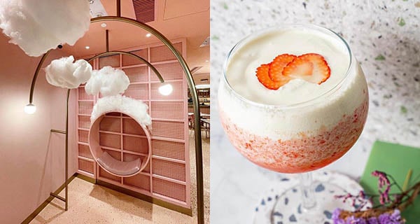 【香港】沙田粉紅少女系Cafe，毛巾卷甜品+夢幻色甜品+fusion菜｜香港美食｜放假去邊