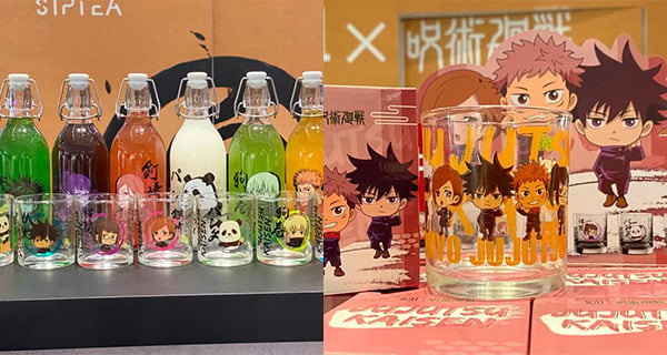 【香港】咒術迴戰×1011 SIPTEA 茶飲店！首發獨家動漫周邊+限定玻璃特飲｜香港玩樂｜放假去邊