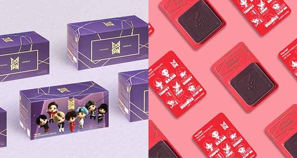 【香港】防彈少年團朱古力限定店！獨家發售紫色/紅色版本｜香港購物｜放假去邊