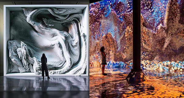 【香港】首個大型ART TECH藝術展登陸中環！特設五大主題藝術區｜香港玩樂｜放假去邊