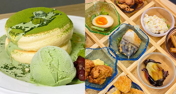 【香港】茶寮京都仁王門登陸荃灣！期間限定林檎Pancake/九宮格傳統料理!｜香港美食｜放假去邊