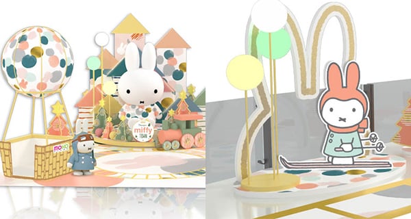 【香港】Miffy北歐冬雪藝術村登陸新世紀廣場！3米高Miffy+5大聖誕打卡位 ｜香港玩樂｜放假去邊