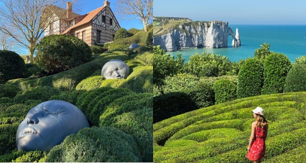 【法國】巴黎小鎮景點！必訪天然海蝕門美景＋浪漫童話式花園｜歐洲旅遊｜放假去邊