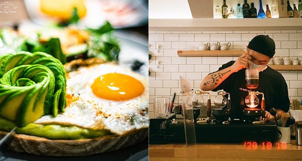 【香港餐廳】食brunch好推介！九龍城Café歎牛油果玫瑰花多士 ｜香港美食｜放假去邊