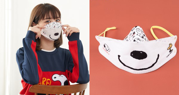【台灣】Peanuts推出可愛立體口罩 瞬間展露Snoopy最療癒笑容！｜台灣購物｜放假去邊