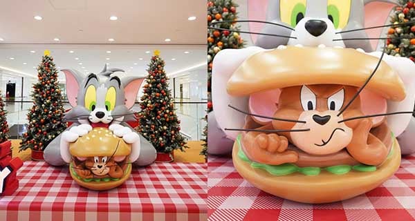 【香港】Tom&Jerry&翠兒聖誕打卡裝置，美式快餐店+雪糕店打卡位｜香港玩樂｜放假去邊