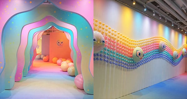 【香港】尖沙咀3千呎糖果色彩樂園，9層幻彩隧道+8米彩虹牆+期間限定店｜香港玩樂｜放假去邊