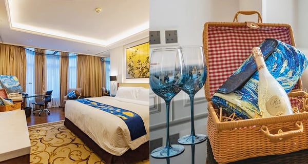 【快閃優惠】全港首個梵高星夜主題住宿！人均$580連主題客房 +送梵高禮品套裝！｜酒店優惠｜放假去邊