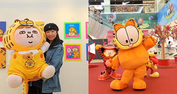 【香港】尖沙咀加菲貓x為食妹畫展，一系列限量發售畫作+期間限定精品｜香港玩樂｜放假去邊