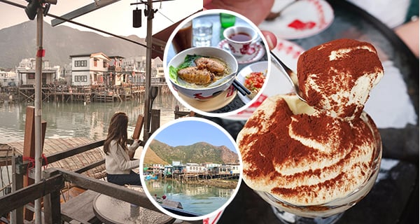 【香港】大澳傳統棚屋咖啡店！望住海景歎咖啡！必試Tiramisu！｜香港美食｜放假去邊