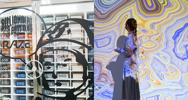 【香港】銅鑼灣RAZE三層期間限定店，限量版星塵藍口罩+超新星藝術展覽+科幻藝術體驗館｜香港購物｜放假去邊