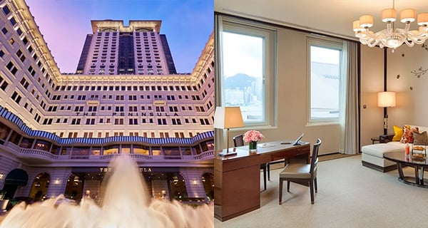 【快閃優惠】超抵價人均$1639半島住宿！特級豪華海景客房+早餐 +午餐+外賣下午茶禮盒 ｜酒店優惠｜放假去邊