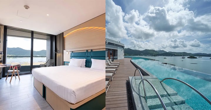 【快閃優惠】WM Hotel高CP值海景露台客房！ 人均$1400+自助早餐+午餐+免費泊車  ｜酒店優惠｜放假去邊